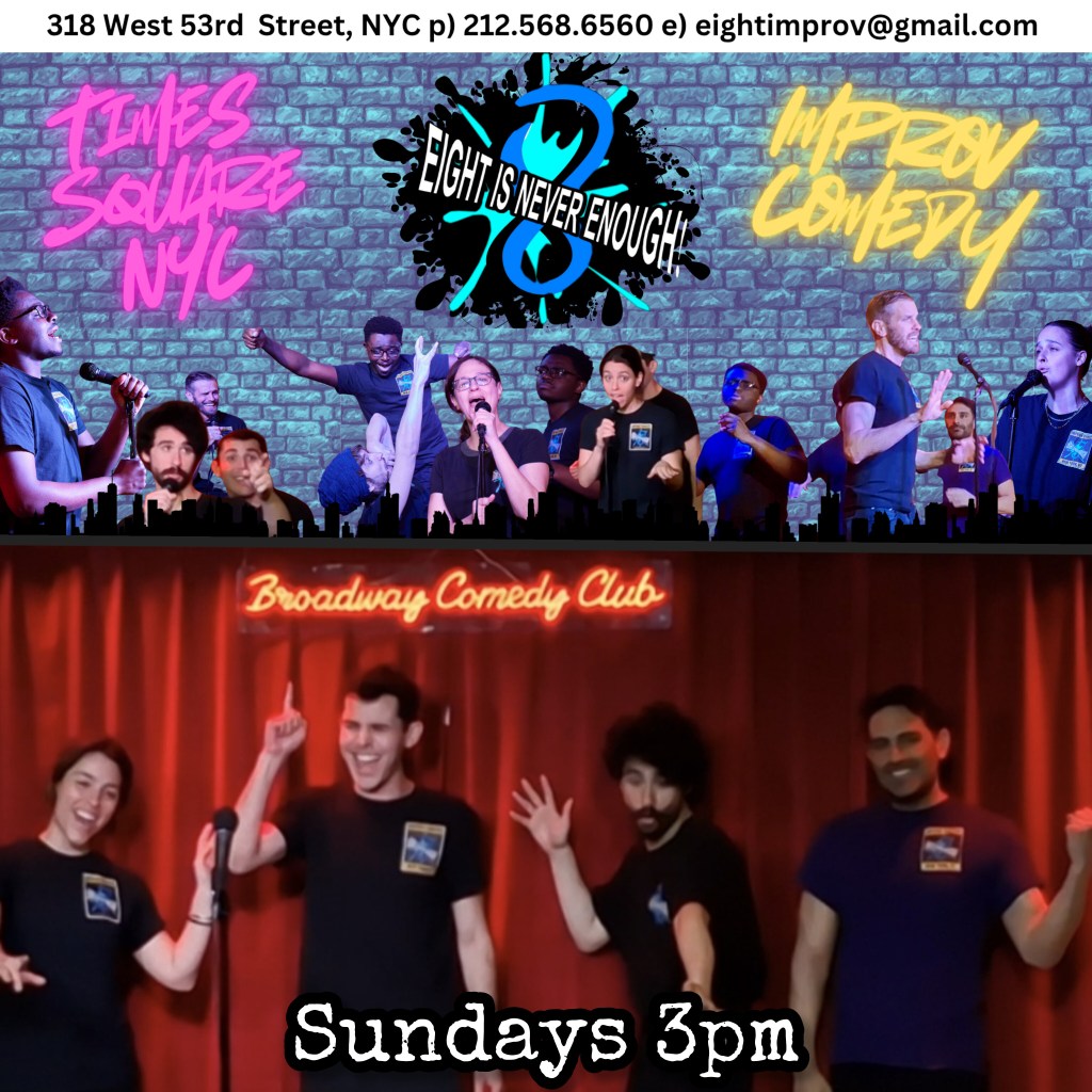 Laugh Your Sunday Away with Musical Improv in Times&nbsp;Square!