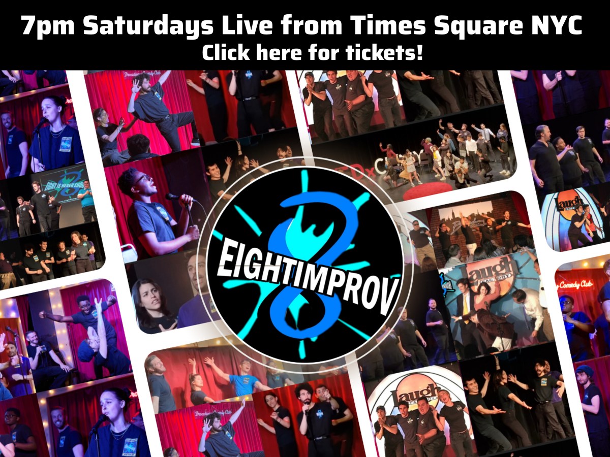 THIS SATURDAY (11/22/25): The Funniest 3pm in Times&nbsp;Square