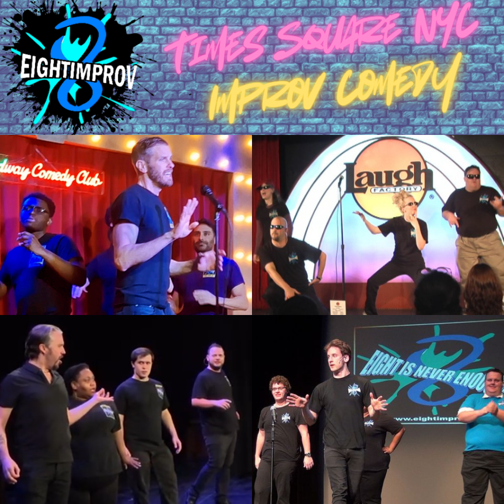 8/30 Saturday 3pm Off-Broadway Improv Comedy, Times Square&nbsp;NYC