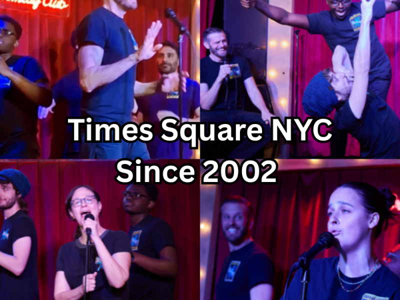 12/13 Saturday 3pm Improv Comedy, Times Square&nbsp;NYC
