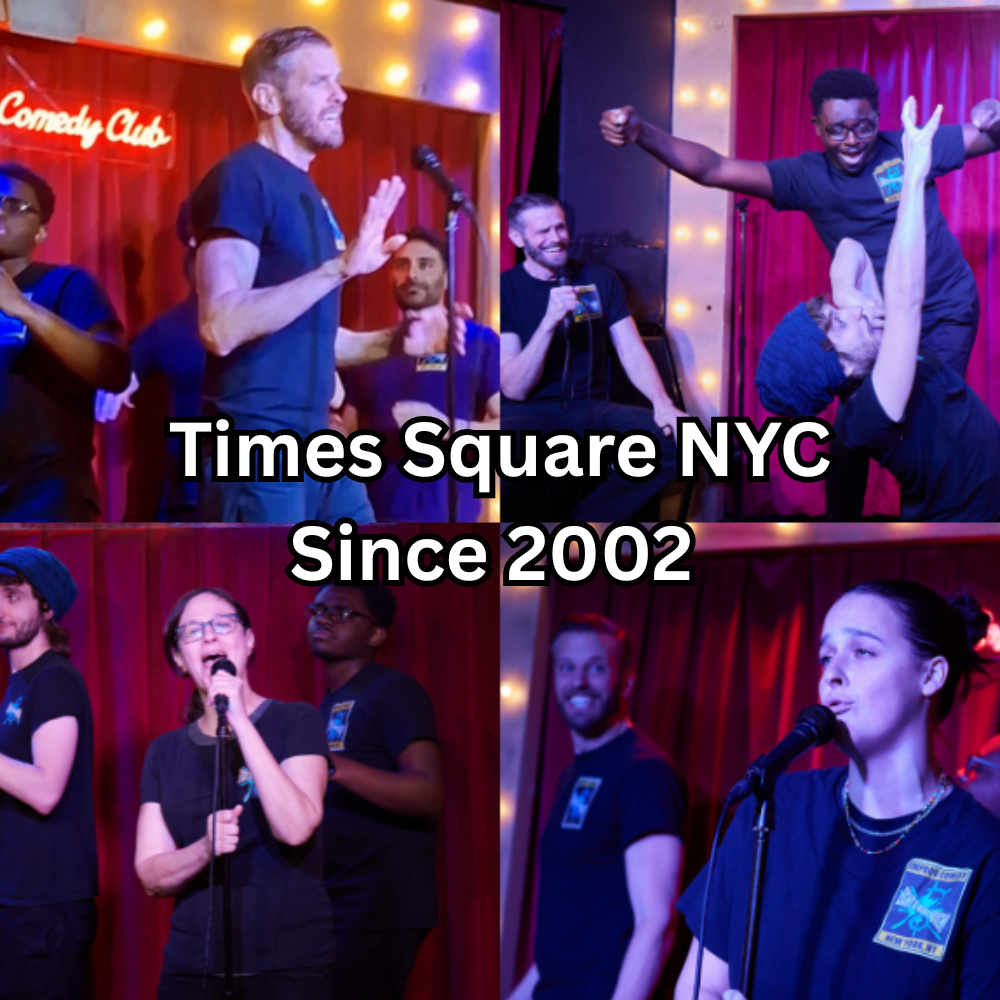 11/29 Saturday 3pm Interactive Musical Comedy by EIGHT IMPROV (CyberMonday Discount on Small Biz&nbsp;Saturday!)